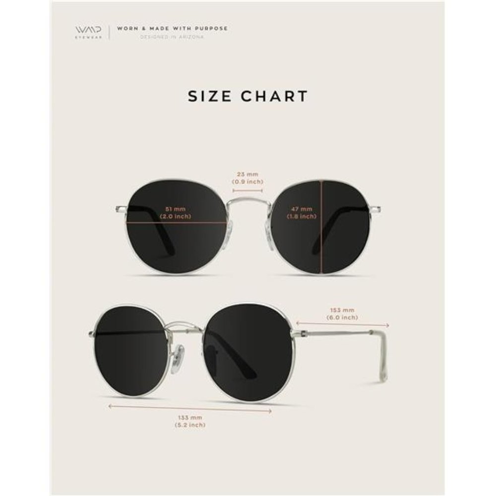 🌻🦋🌈 Reflective Lens Round Trendy Sunglasses - Picture 5 of 6